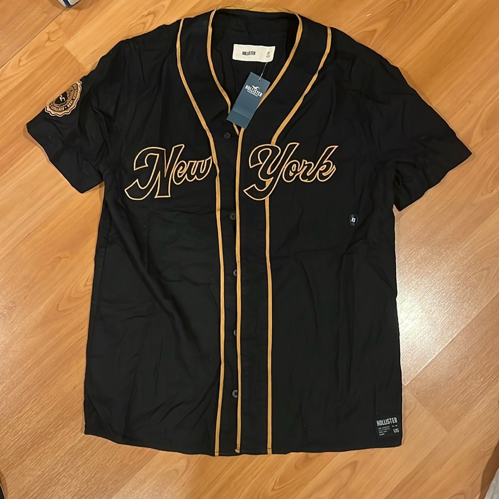 Hollister New York Baseball Jersey